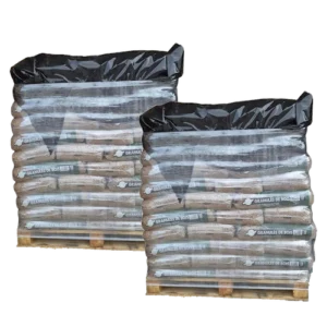 Houtpellets ECO BOIS ENERGIE – 2 pallets – 132 zakken – 1980 kg | Bois Frabot