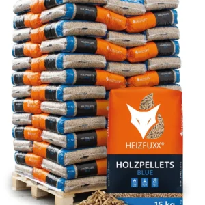 Houtpellets HEIZFUXX blauw | Bois Frabot
