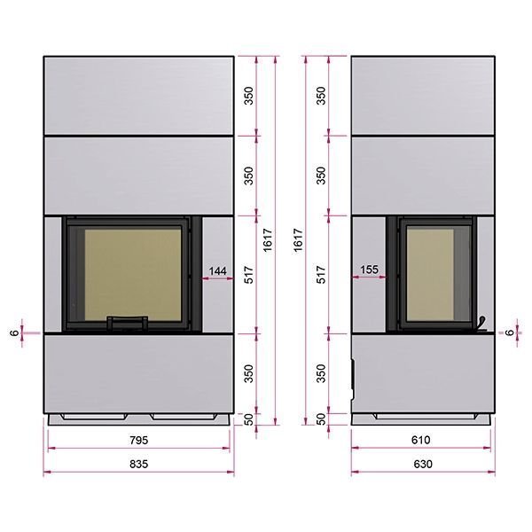 Accumulatiekachelset Camina S17 – 5 kW – foto 2 | Bois Frabot