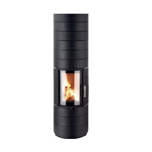 Gietijzeren accumulatiekachel Leda Colona – zwart | Bois Frabot