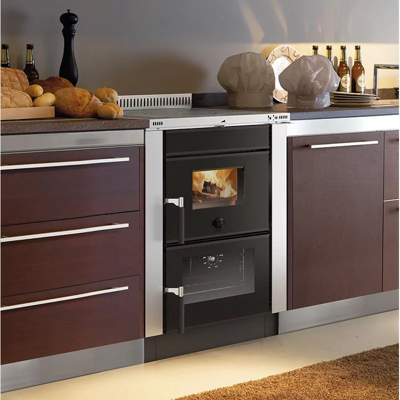 Inbouwhoutfornuis Vicenza – 6 kW – foto 5 | Bois Frabot