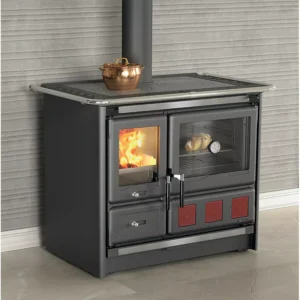 Houtfornuis Rosa XXL.16 Steel – 10 kW | Bois Frabot