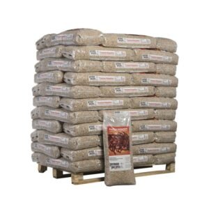 Pallet houtpellets German Pellets – 66 zakken van 15 kg (990 kg)