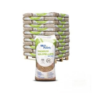 Pallet houtpellets NRW Pellets – 66 zakken van 15 kg (990 kg)