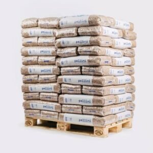 Pallet houtpellets Pellini – 66 zakken van 15 kg (990 kg)