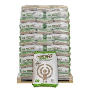 Pallet houtpellets WONTER PELLET – 66 zakken van 15 kg (990 kg)