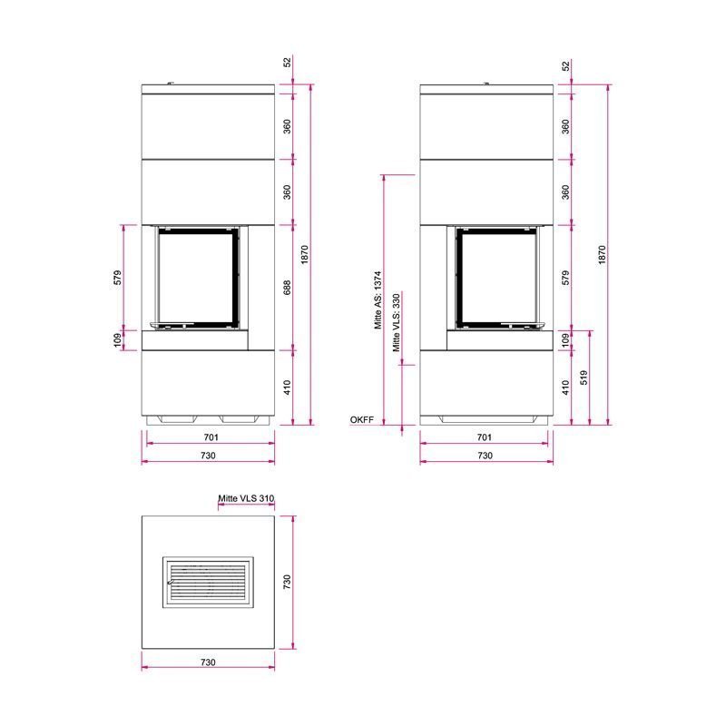 Accumulatiekachelset Camina S17 – 5 kW – foto 5 | Bois Frabot