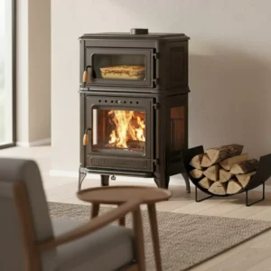 Houtkachel met oven Granite | Bois Frabot